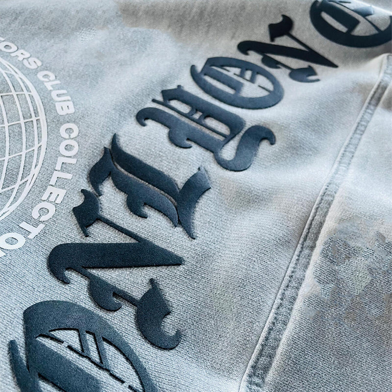 Only One Collectors Club Globe Washed Pullover Hoodie