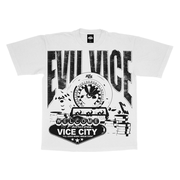 evil vice city Tee White