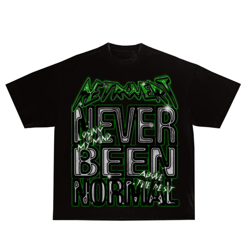 Retrovert SKULL TEE - GREEN