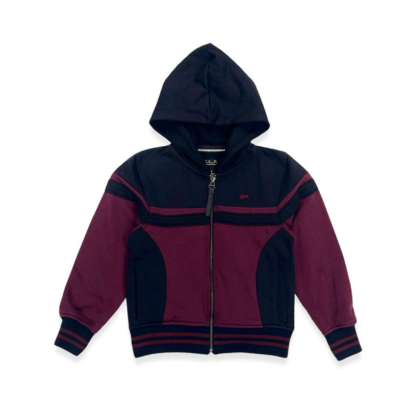 Atiziano burgundy Jackson kids hoodie