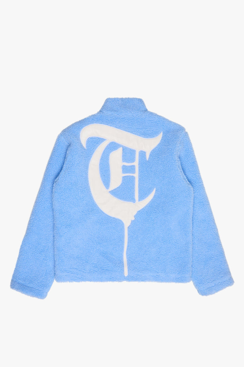 TRNCHS "WOOL SWEATER" BLUE/WHITE SWEATER