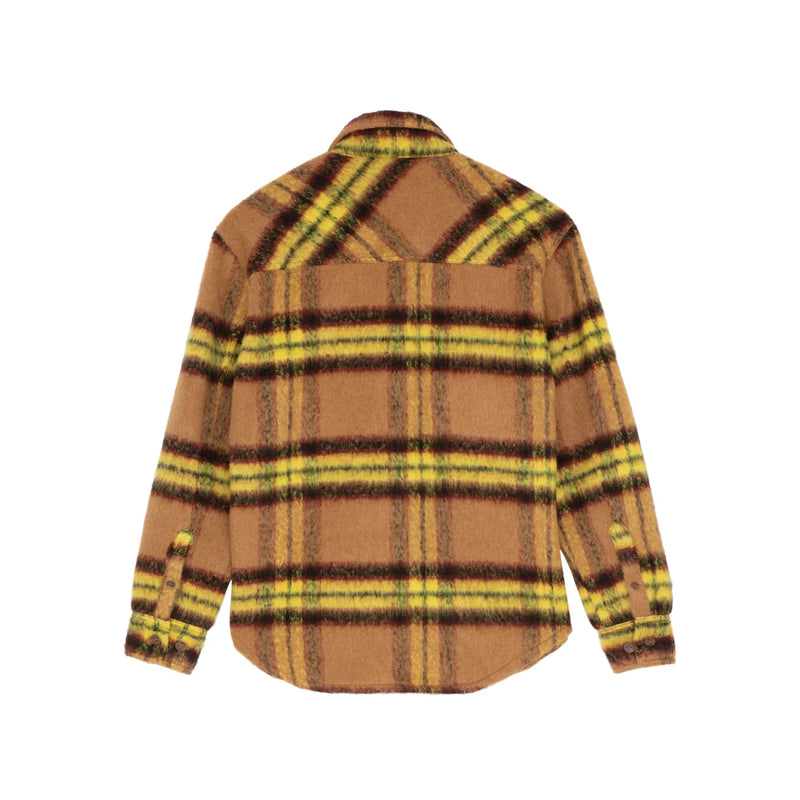 Staple Pigeon Mohair Plaid Shirt