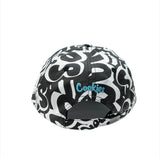 Cookies Blue Logo,Black, White Dad,Strap Back