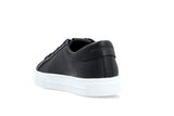 Armani exchange leather black white women shoes