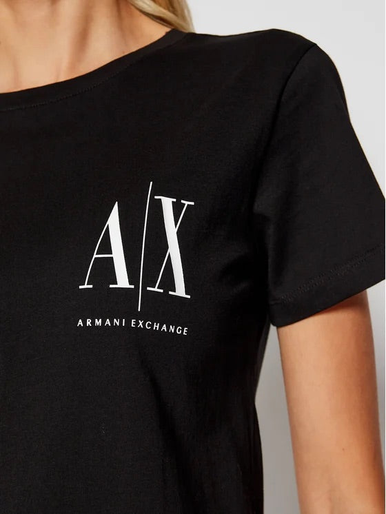 Armani Exchange women ICON PROJECT SLIM FIT T-SHIRT LOGO