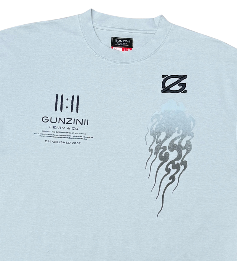 Gunzinii FLAME GARMENT DYED TEE