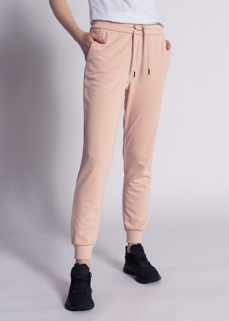 armani exchange light peach trouser women