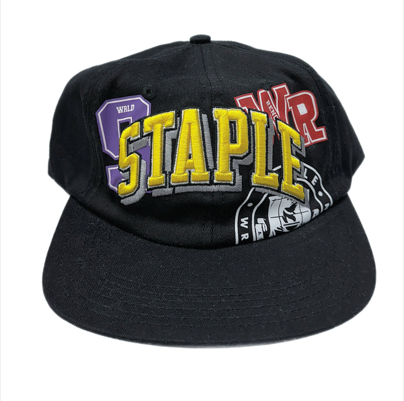 Staple Pigeon Black , Yellow,Purple,Red, SnapBack Hat