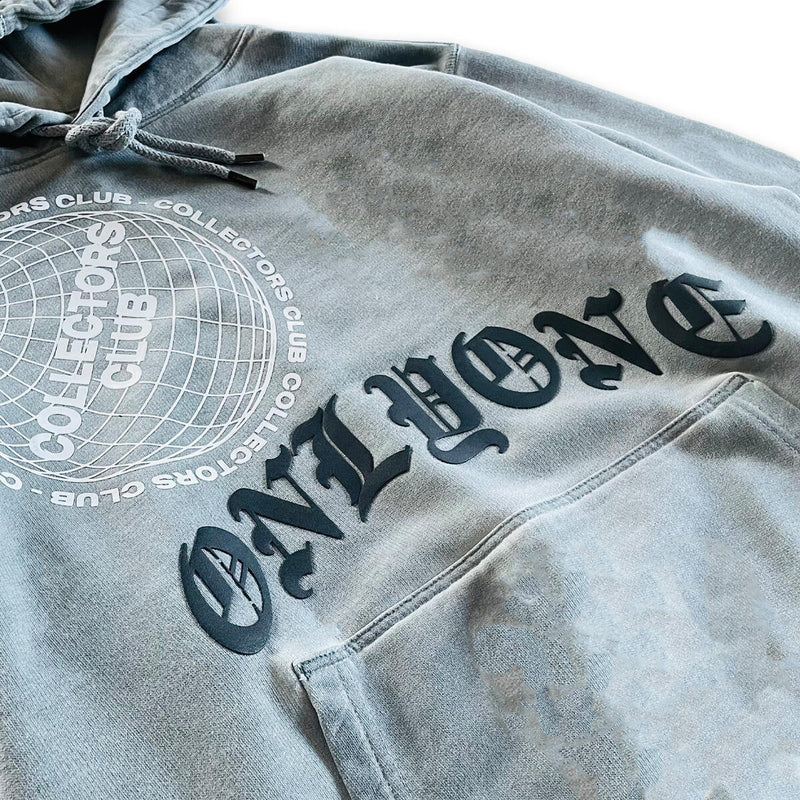 Only One Collectors Club Globe Washed Pullover Hoodie