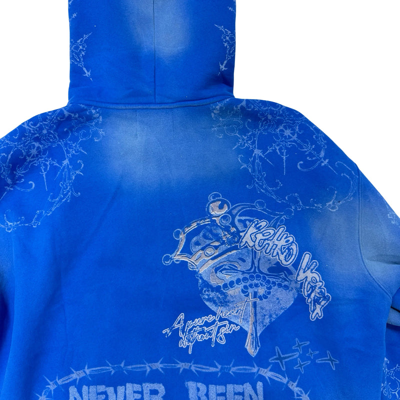 RETROVERT DESTROYER MATCHING ZIP-UP BLUE