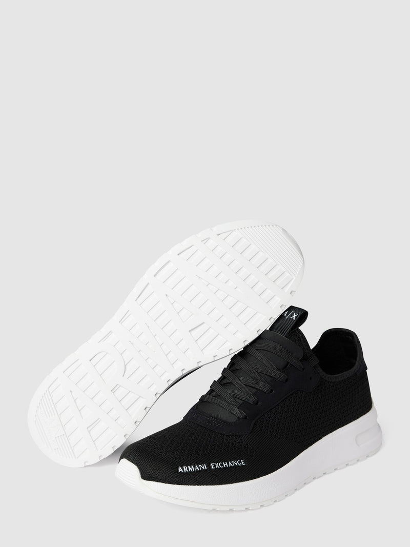 Armani Exchange Black Sneakers