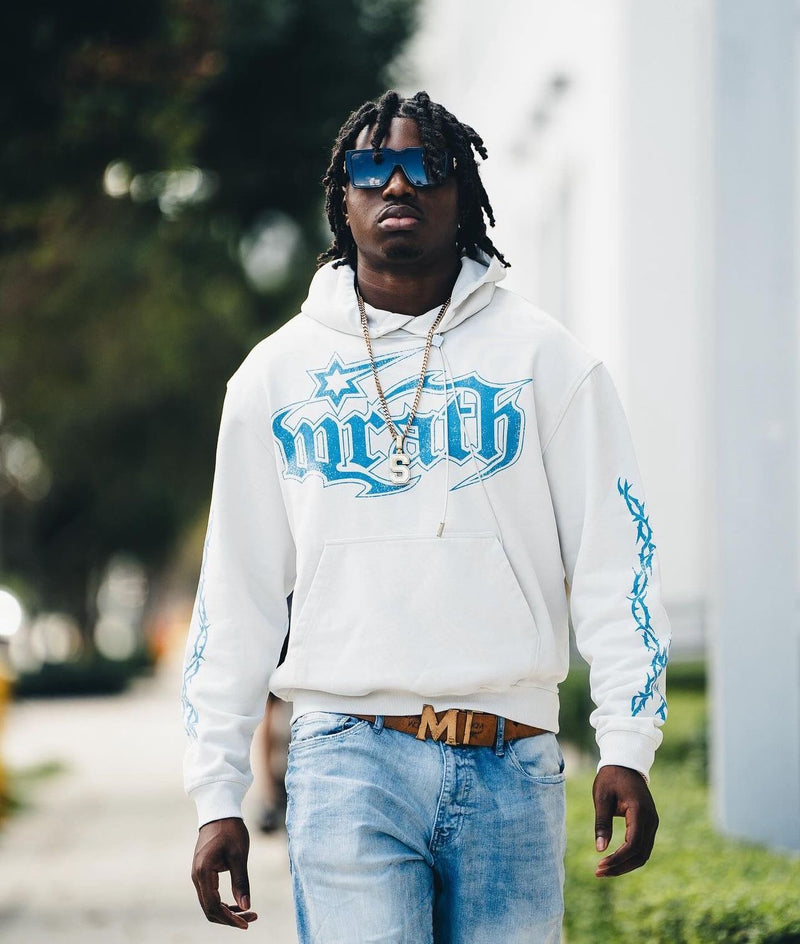 WRATHBOY GODS WILL HOODIE (Blue)