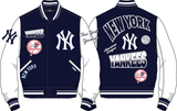 Pro standard NEW YORK YANKEES TURN IT UP M RIB WOOL VARSITY JACKET