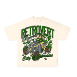 Retrovert PARADISE TEE - GREEN