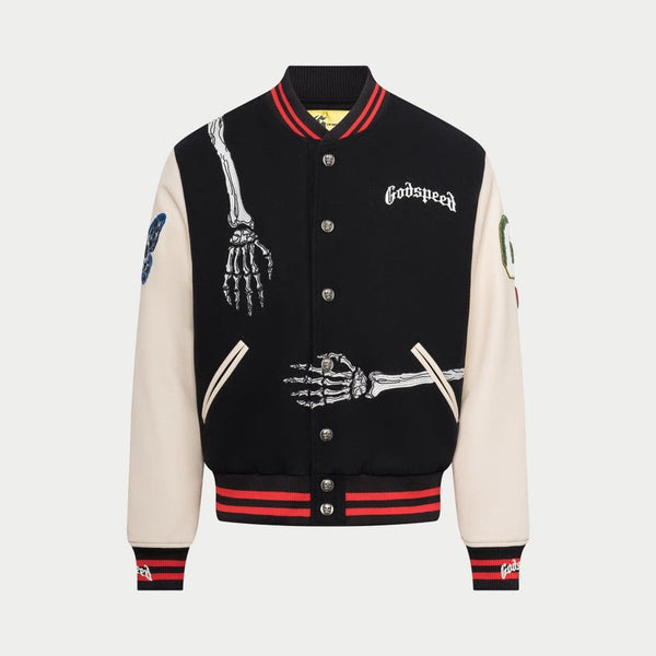 Godspeed R.O.D Varsity Jacket V2 (BLK/RED)