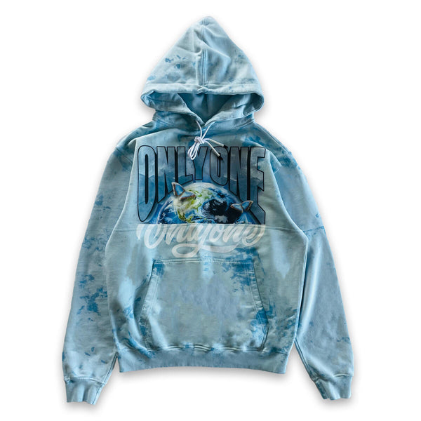 Only One Marble Washed Pullover Hoodie