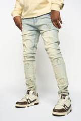 PHEELINGS

"DIAMOND TEARS" SKINNY DENIM (LIGHT BLUE)