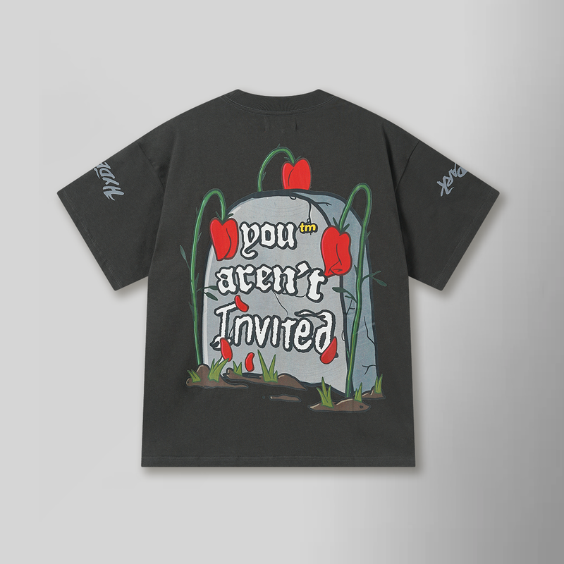 HYDE PARK Tombstoned Tee - Black