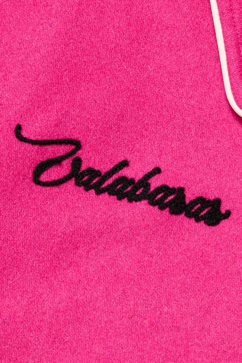 Valabasas "wild bunch fuchsia wild Bunch Letterman Jacket