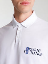 Armani Exchange polo white