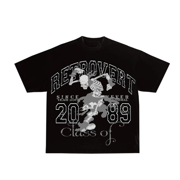 RETROVERT UNIVERSITY SKELETON BLACK