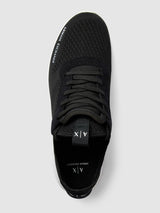 Armani Exchange Black Sneakers