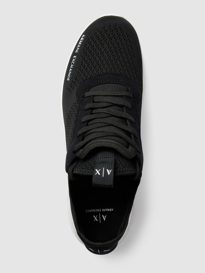 Armani Exchange Black Sneakers