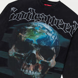 Godspeed Sklobe Long Sleeve (Black Wash) (Sklobe-Ls-T-Shirt-Black-Wash)