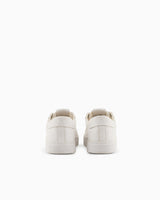 Armani exchange white leather women shoes