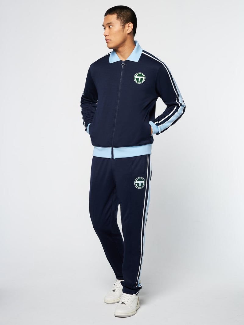 Sergio Tacchini MONTE TRACK JACKET ARCHIVIO- MARITIME BLUE & PANTS SET