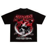 RETROVERT SKULL TEE - RED