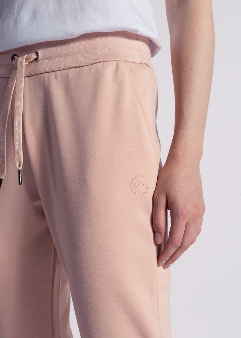 armani exchange light peach trouser women