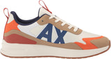 Armani Exchange Wood Cream Sneaker