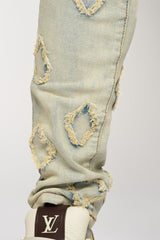 PHEELINGS

"DIAMOND TEARS" SKINNY DENIM (LIGHT BLUE)