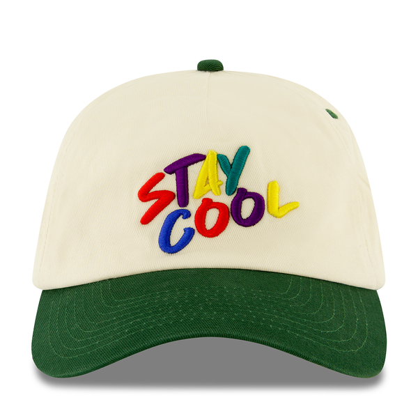 Staycoolnyc Art Cap (Forest Green/Cream)