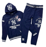 PRO STANDARD New York Yankees Pro Area Code Pro Standard Men's Navy-Blue JOGGING SET