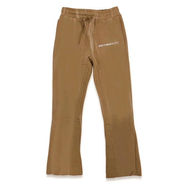 RETROVERT FLARE SAND SWEATPANTS