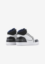 Armani Exchange Hi Top Black White