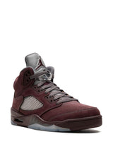 Air Jordan 5 "Burgundy" high-top sneakers