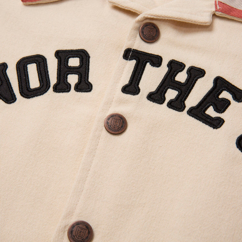 Honor the Gift Tradition S/S Snap Button Up - Bone