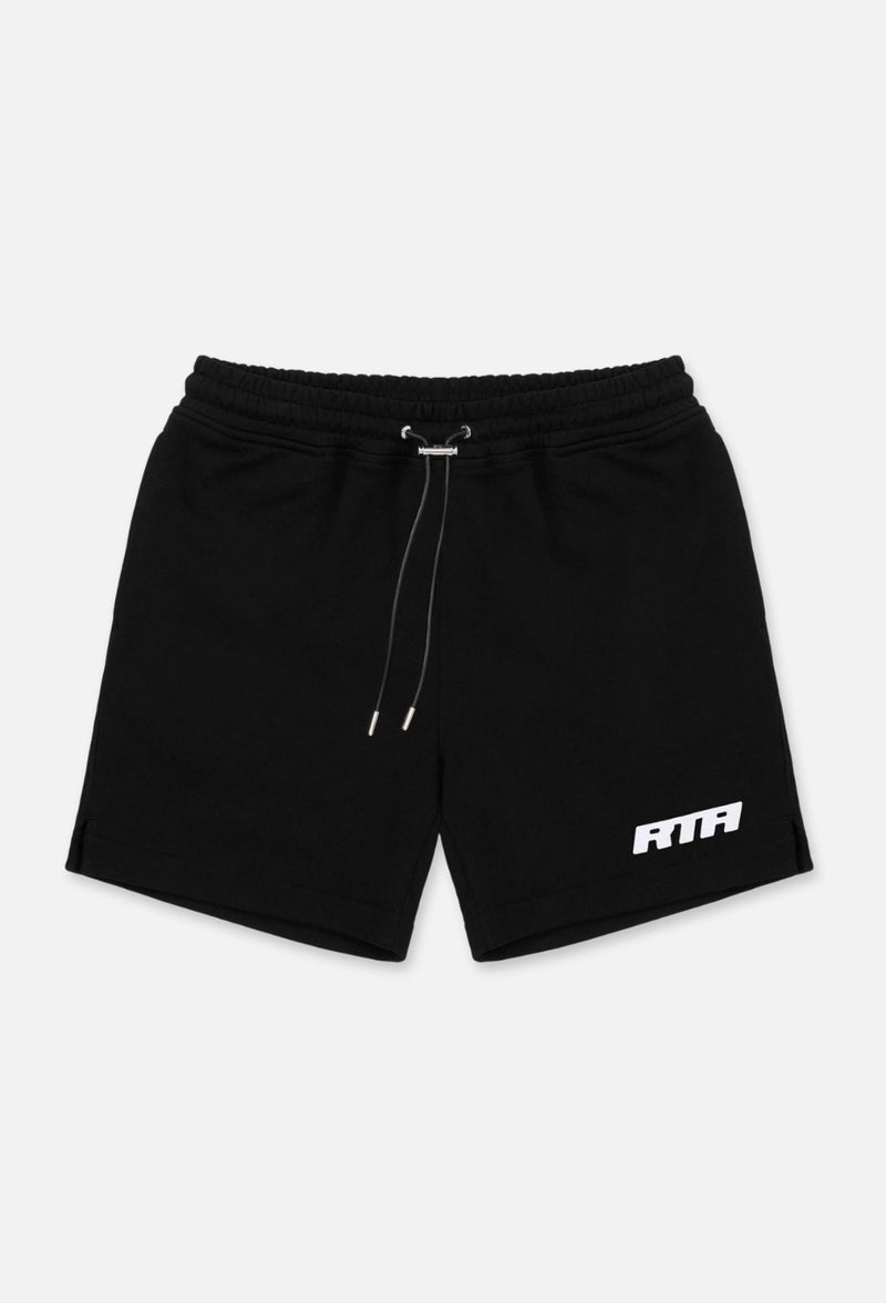 Rta CLYDE | BLACK RTA MOTO SMALL LOGO SHORTS