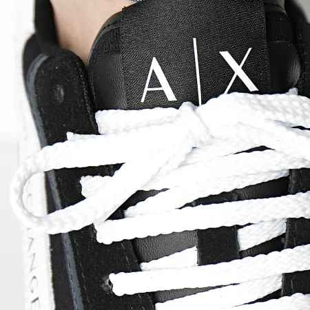 Armani Exchange Camou Op White Black SNEAKERS