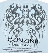 Gunzinii FLAME GARMENT DYED TEE