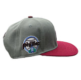 Pro Standard Grey ,Maroon Phillies Snap back Hat