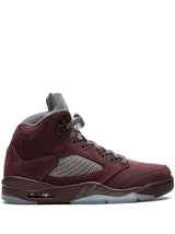 Air Jordan 5 "Burgundy" high-top sneakers