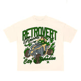 Retrovert PARADISE TEE - GREEN