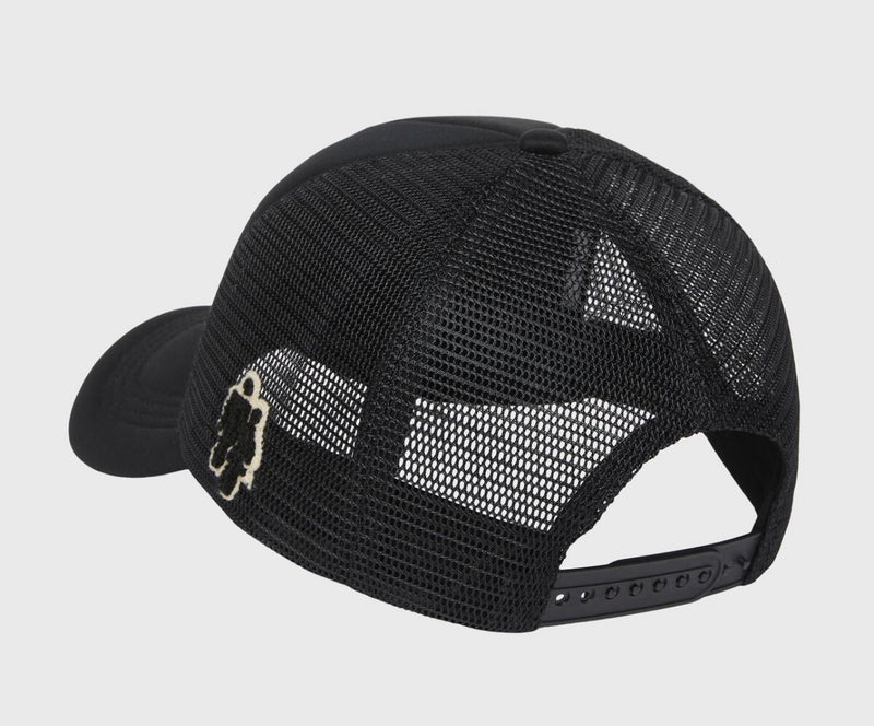 Homme Femme Fake Love Trucker Hat Black