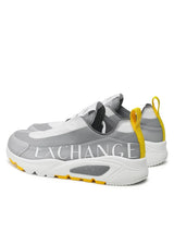 Armani Exchange Grey Yellow sneakers