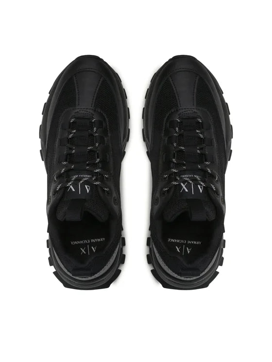 Armani Exchange Black Sneakers