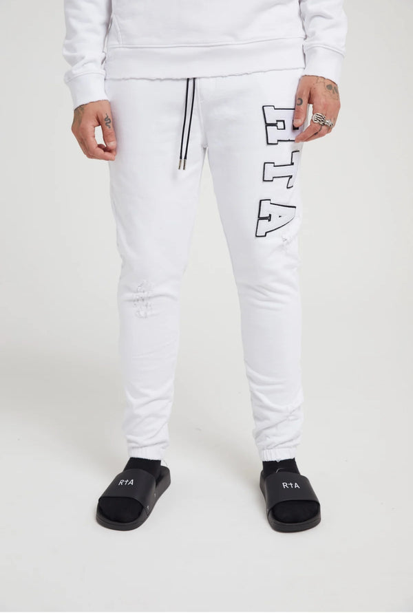 Rta OWEN SWEATPANT | WHITE COLLEGIATE